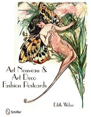 обложка книги Art Nouveau and Art Deco Fashion Postcards книга Art Nouveau and Art Deco Fashion Postcards, автор: Edith Weber